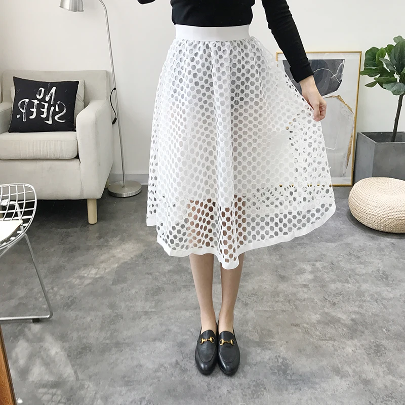 YANMUXI 2019 Summer New Korean Version Of The High Waist Solid Color Wild Thin Section Hole A Word Skirt Woman Skirt Dropship
YANMUXI 2019 Summer New Korean Version Of The High Waist Solid Color Wild Thin Section Hole A Word Skirt Woman Skirt Dropship