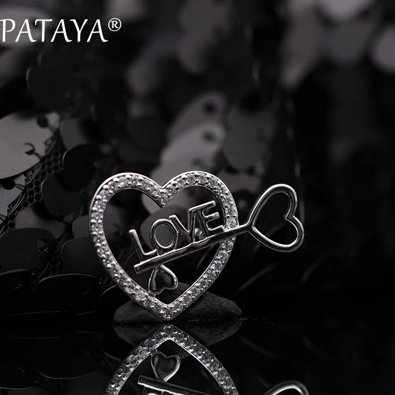 PATAYA New Arrivals Fashion True White Gold Heart Through The Heart Brooches White Natural Zirconia Luxury Jewelry For Women
PATAYA New Arrivals Fashion True White Gold Heart Through The Heart Brooches White Natural Zirconia Luxury Jewelry For Women