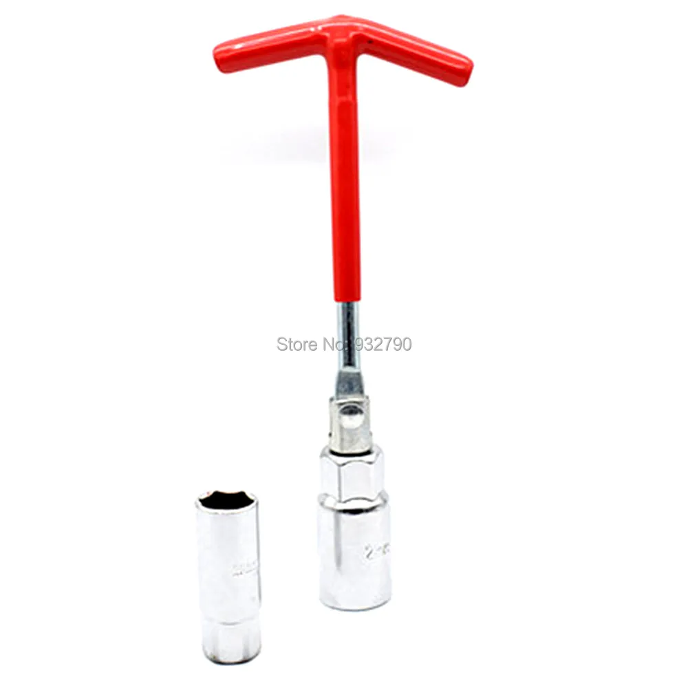 Spark Plug T-Handle Removal Tool 16mm 21mm Sockets Flexible Spanner Socket Wrench T Bar Spark Plug Wrench Universal Swivel Joint
Spark Plug T-Handle Removal Tool 16mm 21mm Sockets Flexible Spanner Socket Wrench T Bar Spark Plug Wrench Universal Swivel Joint