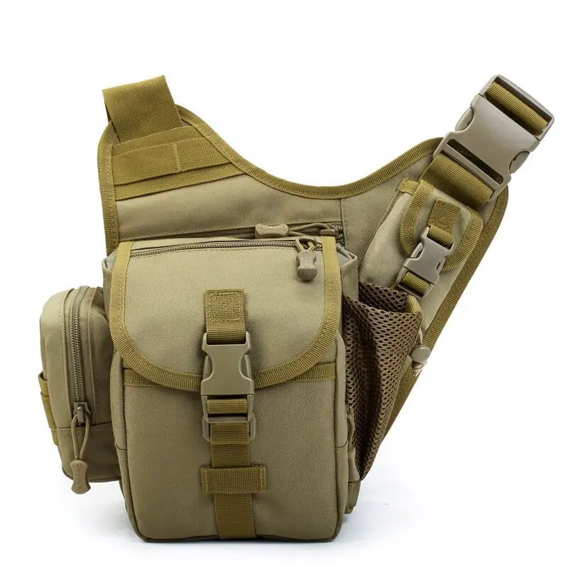 600D Military Army Tactical Backpack Shoulder Camping Hiking Camouflage Bags Chest Hunting Backpack Utility
600D Military Army Tactical Backpack Shoulder Camping Hiking Camouflage Bags Chest Hunting Backpack Utility