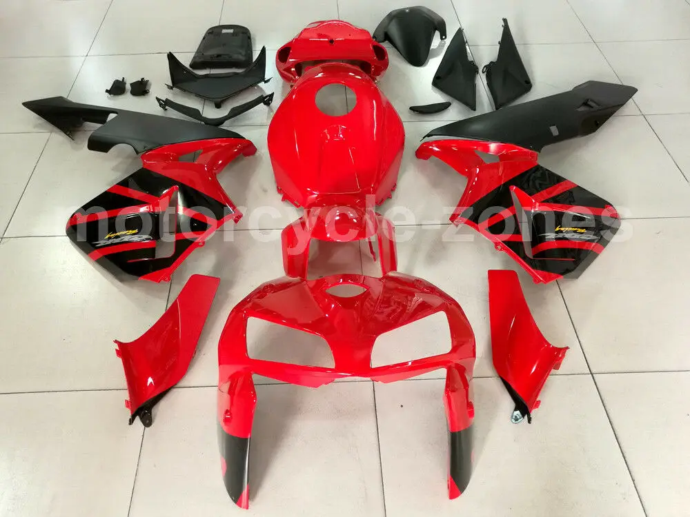Black Red Complete Bodywork ABS Plastic Injection Molding Fairing Kit For Honda CBR 600 RR F5 2005 - 2006 Motorcycle Fairings
Black Red Complete Bodywork ABS Plastic Injection Molding Fairing Kit For Honda CBR 600 RR F5 2005 - 2006 Motorcycle Fairings