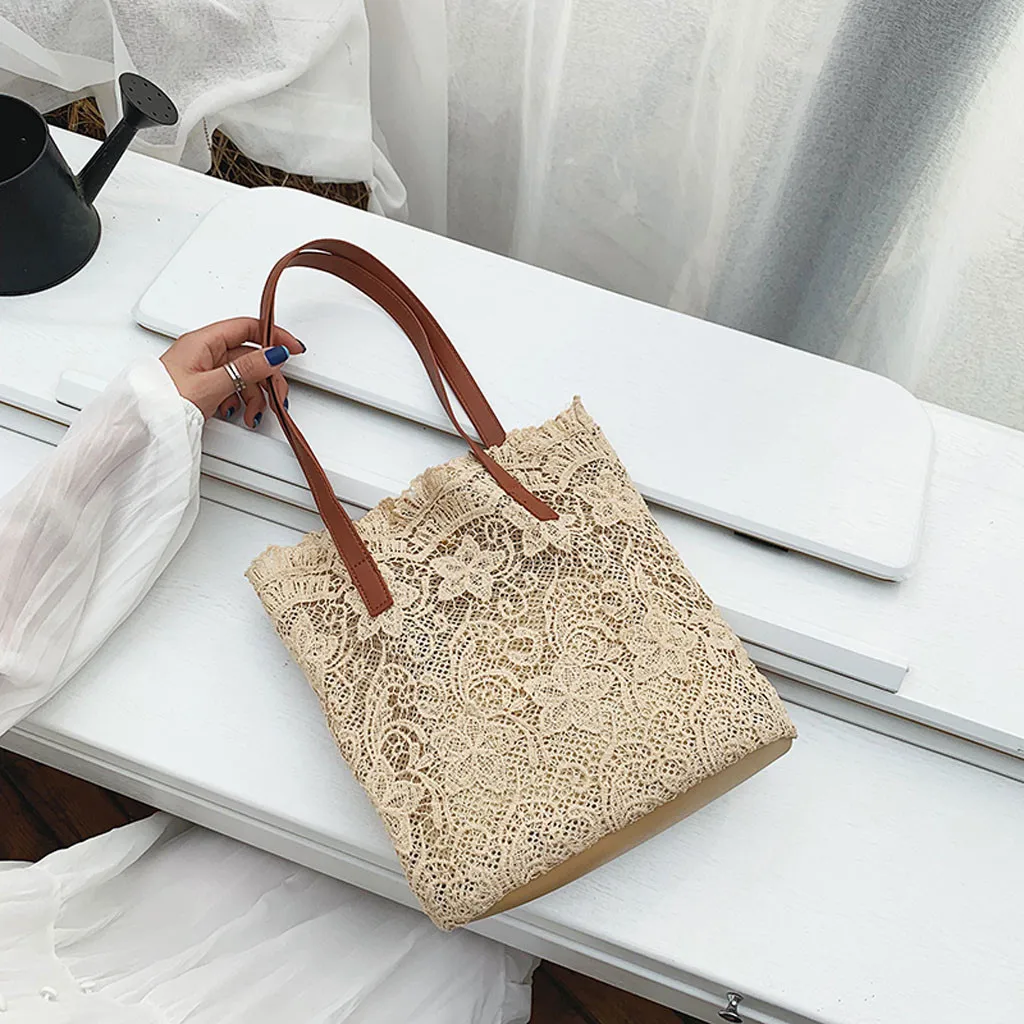 OCARDIAN Handbag Women Fashion cotton Small Satchels Shoulder Bag Clutch Literary Lace Hollow Multifunction Handbag dropship a8
OCARDIAN Handbag Women Fashion cotton Small Satchels Shoulder Bag Clutch Literary Lace Hollow Multifunction Handbag dropship a8