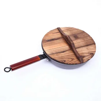 Cast iron non-stick pan uncoated pan induction cooker universal frying pan household kitchenware 040 y
Cast iron non-stick pan uncoated pan induction cooker universal frying pan household kitchenware 040 y