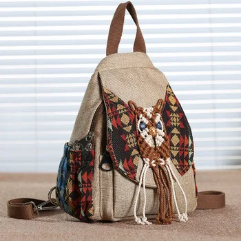 Fashion String Appliques Women Cover Backpacks!Hot Animal Printed Classic Lady Cover Backrack Versatile National Canvas backpack
Fashion String Appliques Women Cover Backpacks!Hot Animal Printed Classic Lady Cover Backrack Versatile National Canvas backpack
