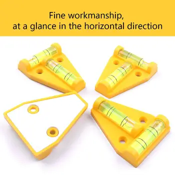 High Precision 10Pcs T-style Spirit Level Bubble Set with 2 Direction Bubble Level Measuring Tools Muitifunction 44x58mm
High Precision 10Pcs T-style Spirit Level Bubble Set with 2 Direction Bubble Level Measuring Tools Muitifunction 44x58mm