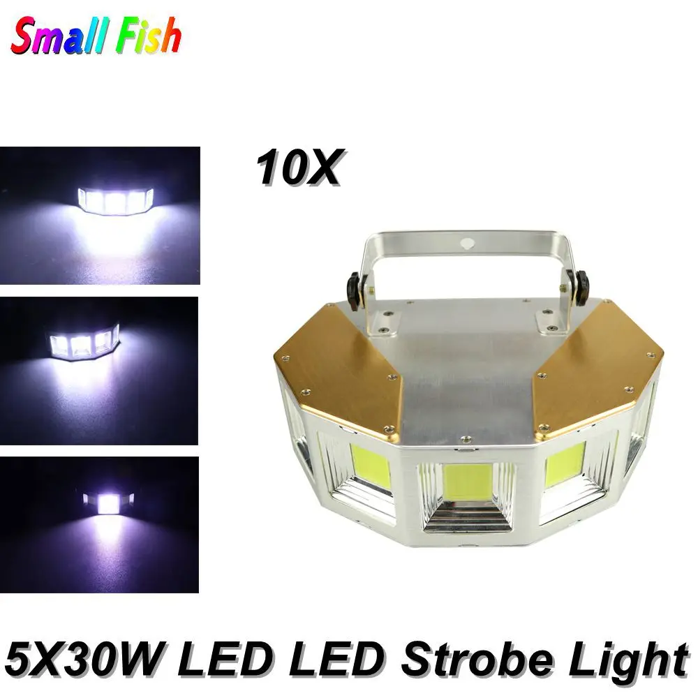 Stroboscope DMX 5X30W LED Flash Light Stage Strobe Light Dj Equipment Strobe Light Bar Party Light LED Wash Lighting Effect Club
Stroboscope DMX 5X30W LED Flash Light Stage Strobe Light Dj Equipment Strobe Light Bar Party Light LED Wash Lighting Effect Club