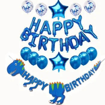 Jungle Party Decoration Dinosaur Balloons Happy Birthday Paper Garland Banner Baby Shower Kids Dino Blue Dinosaur Party Supply
Jungle Party Decoration Dinosaur Balloons Happy Birthday Paper Garland Banner Baby Shower Kids Dino Blue Dinosaur Party Supply