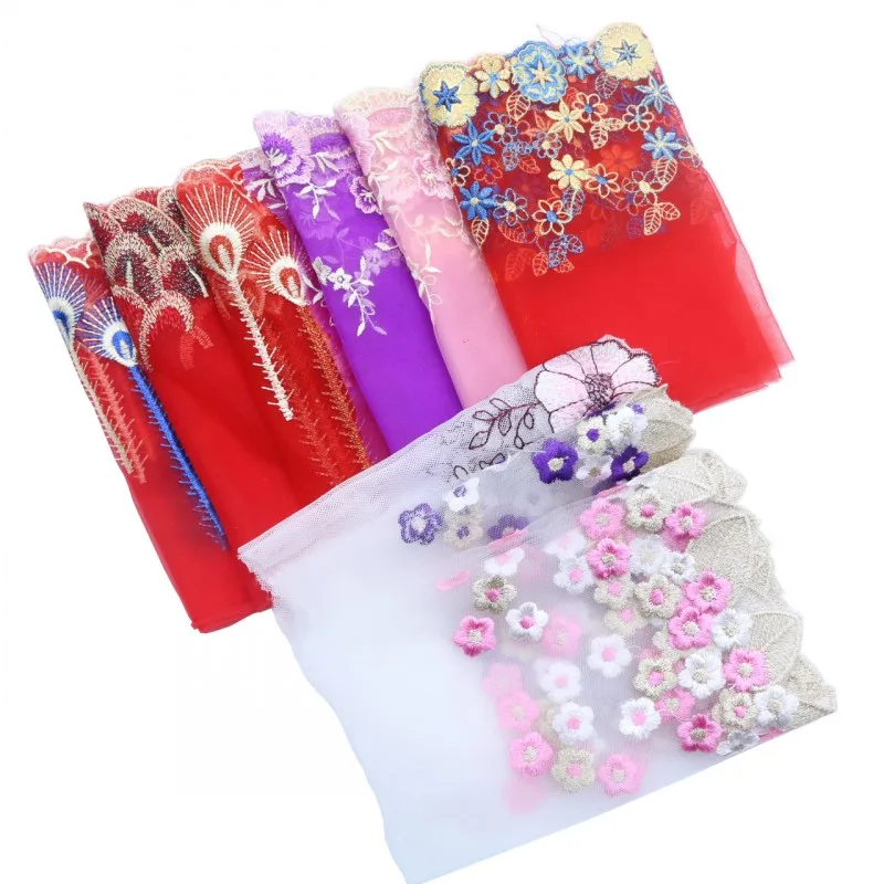 1meters/lot 18-22cm Flower Mesh Embroidery Afican Lace Fabric Trim Ribbons DIY Sewing Garment Handmade Materials Accessories
1meters/lot 18-22cm Flower Mesh Embroidery Afican Lace Fabric Trim Ribbons DIY Sewing Garment Handmade Materials Accessories