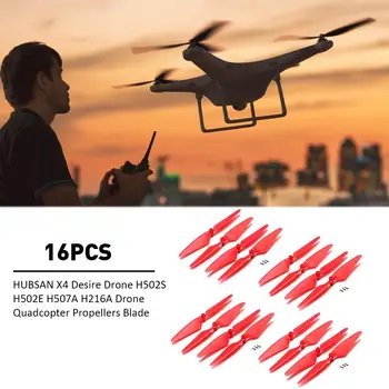 16pcs/set For Hubsan H502S X4 H502S H502E H507A H216A RC Drone Quadcopter Propellers Blade
16pcs/set For Hubsan H502S X4 H502S H502E H507A H216A RC Drone Quadcopter Propellers Blade
