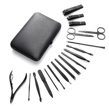 18Pcs Nail Clippers Set with Storage Case Stainless Steel Manicure Pedicure Grooming Tools Kit 669
18Pcs Nail Clippers Set with Storage Case Stainless Steel Manicure Pedicure Grooming Tools Kit 669