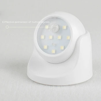 9 LEDS Motion Sensor Night Light 360 Degree Rotation Portable Night Lamp Auto IR Infrared Sensor Wall Lamp For Corridor
9 LEDS Motion Sensor Night Light 360 Degree Rotation Portable Night Lamp Auto IR Infrared Sensor Wall Lamp For Corridor