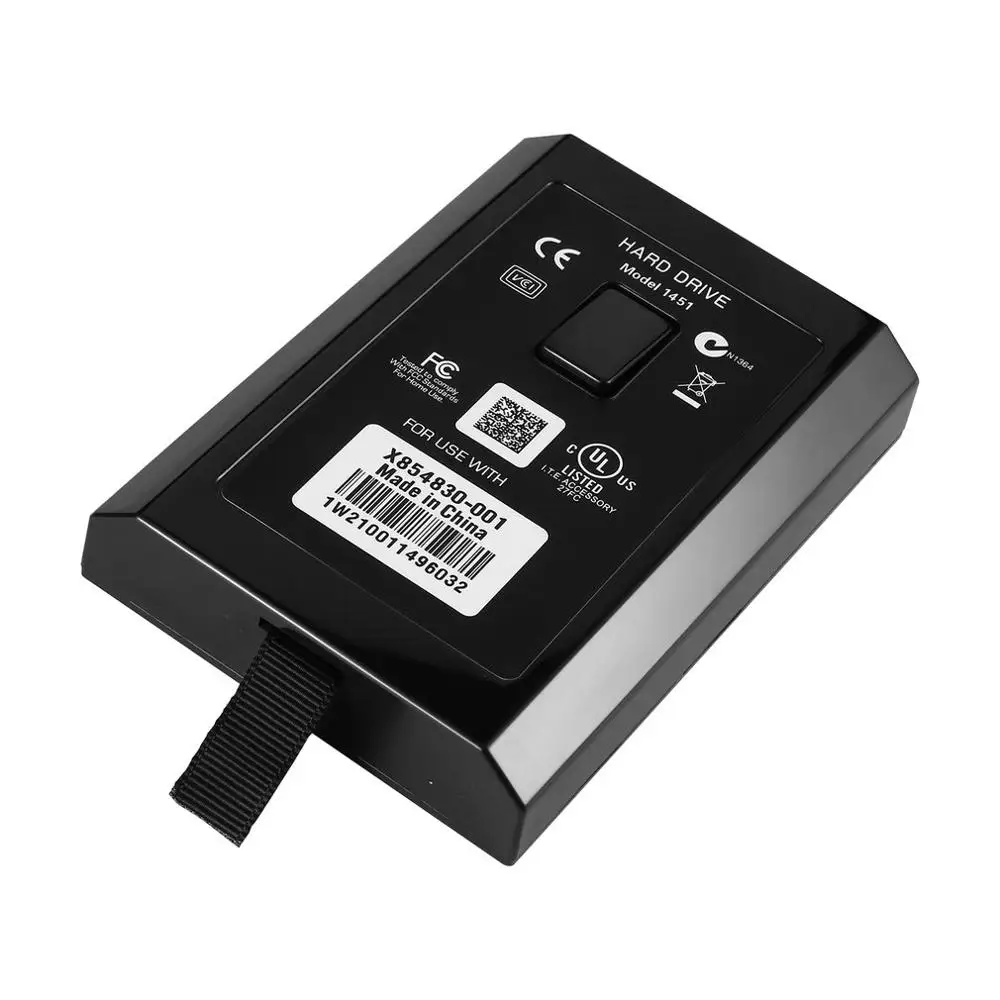 Game console hard drive for xbox 360 slim 60GB/120GB/250GB/320GB/500GB hard drive Optional
Game console hard drive for xbox 360 slim 60GB/120GB/250GB/320GB/500GB hard drive Optional