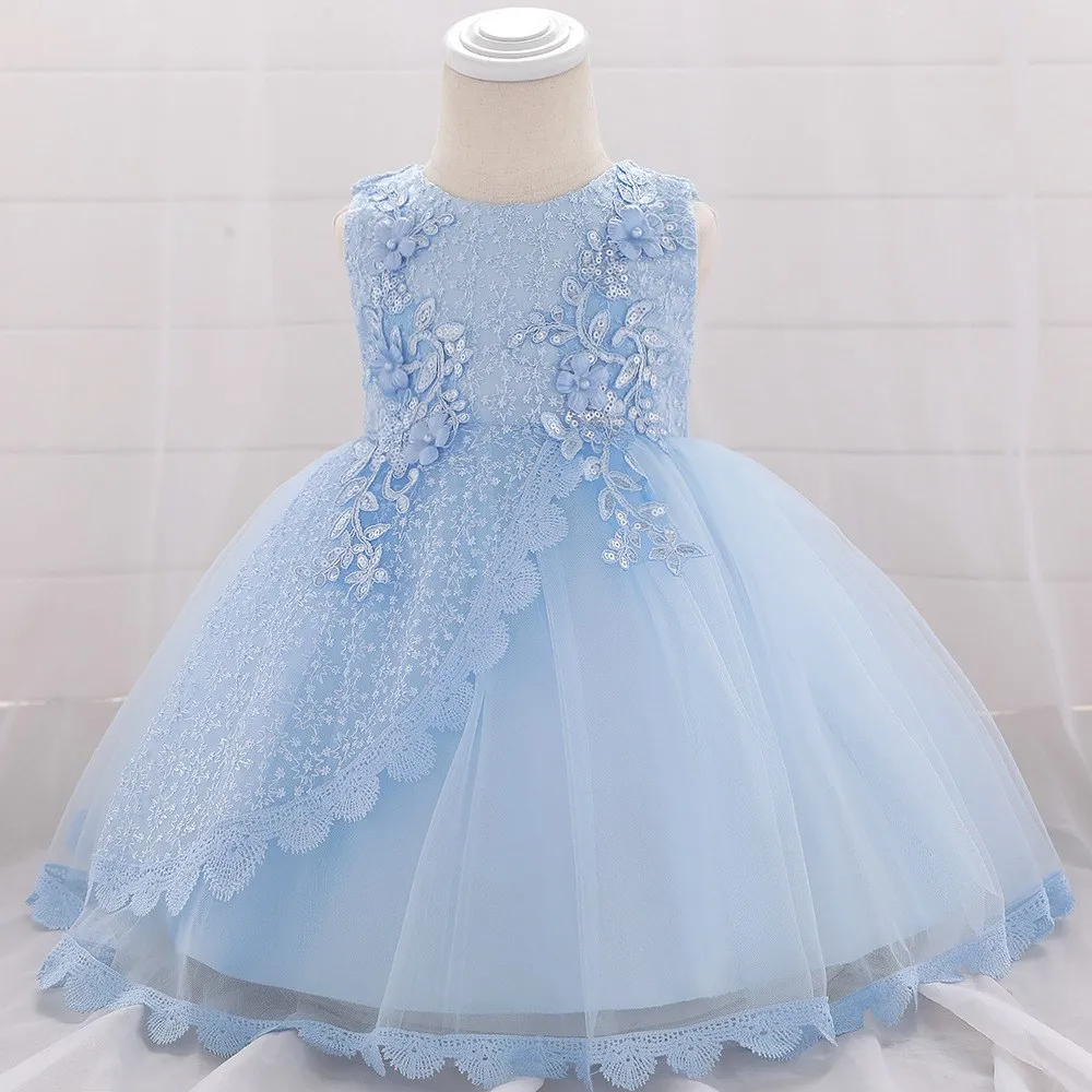 Детское От 0 до 2 лет платье для девочек детское кружевное бальное принцессы на