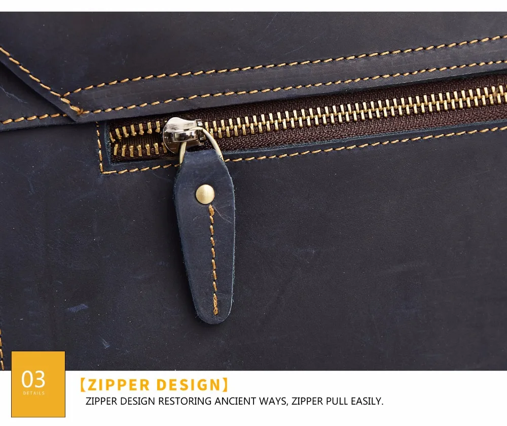 Business Satchel Briefcase For Laptop