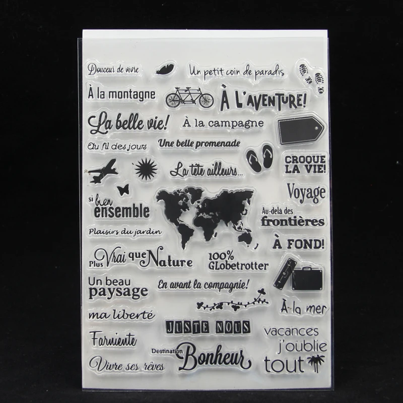 ZFPARTY French Transparent Clear Silicone Stamp/Seal for DIY scrapbooking/photo album Decorative card making
ZFPARTY French Transparent Clear Silicone Stamp/Seal for DIY scrapbooking/photo album Decorative card making