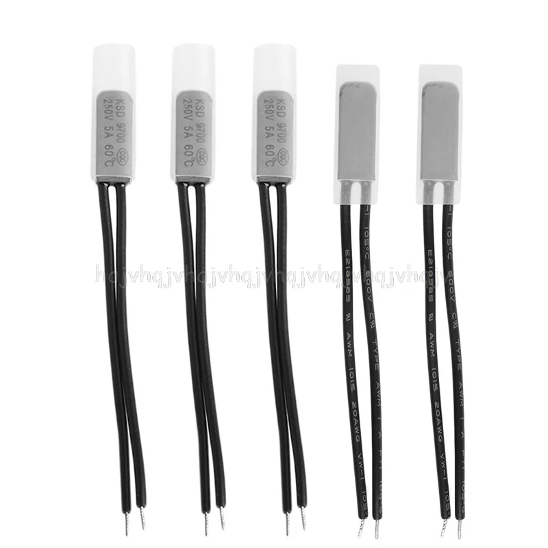 5Pcs KSD9700 5A 250V 60 Degrees Celsius (N. C.) Thermostat Temperature Switch JUNL20 dropship
5Pcs KSD9700 5A 250V 60 Degrees Celsius (N. C.) Thermostat Temperature Switch JUNL20 dropship