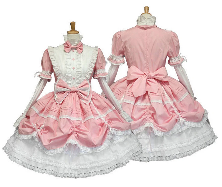 Long Sleeveless Sweet Lolita Short Dress Ball Gown Fancy Prom Halloween Party Masquerade Costume | Тематическая одежда и