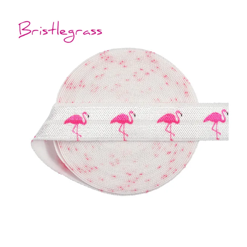 BRISTLEGRASS 5 Yard 5/8" 15mm Flamingo Print Shiny Fold Over Elastic FOE Spandex Satin Band Headband Tutu Dress Lace Trim Sewing
BRISTLEGRASS 5 Yard 5/8" 15mm Flamingo Print Shiny Fold Over Elastic FOE Spandex Satin Band Headband Tutu Dress Lace Trim Sewing