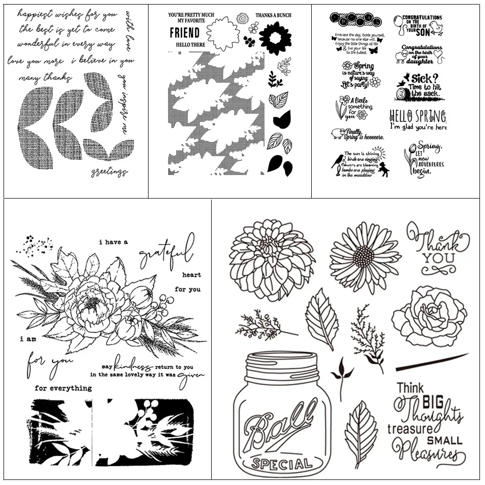 Big Offer Creative Green Plant Transparent and Clear Stamp DIY Scrapbooking Album Card Making DIY Decoration Making
Big Offer Creative Green Plant Transparent and Clear Stamp DIY Scrapbooking Album Card Making DIY Decoration Making