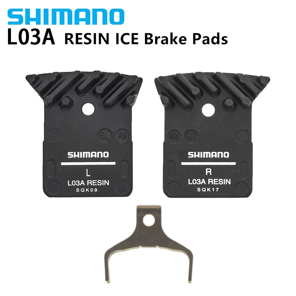 4 Pair L03A Resin Disc Brake Pads with Fin for Flat Mount BR R9170/8070/7070,RS805, BR RS505 Road Disc Calipers UP L02A
4 Pair L03A Resin Disc Brake Pads with Fin for Flat Mount BR R9170/8070/7070,RS805, BR RS505 Road Disc Calipers UP L02A