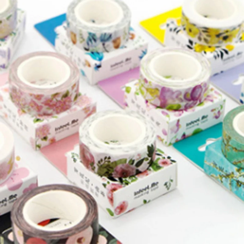 Cute Kawaii Plants Flowers Japanese Masking Washi Tape Decorative Adhesive Tape Diy Scrapbooking Sticker Label Stationery
Cute Kawaii Plants Flowers Japanese Masking Washi Tape Decorative Adhesive Tape Diy Scrapbooking Sticker Label Stationery