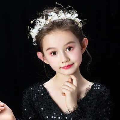 Drop Ship Infant Girl Fashion Flower Tiara Crystal Floral Stars Headdress Rhinestone Crowns Wedding Bridesmaid Hair Accessories
Drop Ship Infant Girl Fashion Flower Tiara Crystal Floral Stars Headdress Rhinestone Crowns Wedding Bridesmaid Hair Accessories