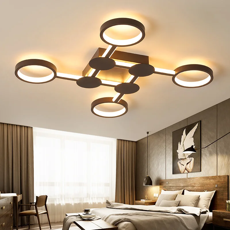 New design Modern led Chandelier for living Room bed room study room home deco coffee finished chandelier fixtures 90-260V
New design Modern led Chandelier for living Room bed room study room home deco coffee finished chandelier fixtures 90-260V