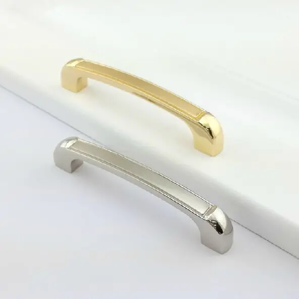 96mm modern fashion kitchen cabinet handle gold brushed nickel wardrobe dresser cupboard drawer furniture hardware handle pull
96mm modern fashion kitchen cabinet handle gold brushed nickel wardrobe dresser cupboard drawer furniture hardware handle pull