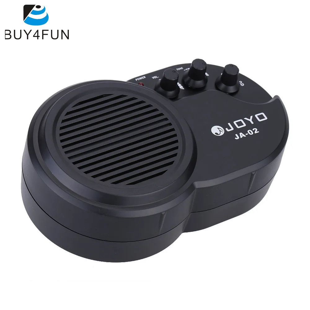 New Top Quality JOYO JA-02 3W Mini Electric Guitar Amp Amplifier Speaker with Volume Tone Excellent Distortion Effect Control
New Top Quality JOYO JA-02 3W Mini Electric Guitar Amp Amplifier Speaker with Volume Tone Excellent Distortion Effect Control