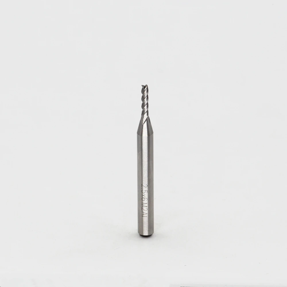 New 4Flutes 4F2.5*6*11*60mm M2AI Dia 2.5mm End Mill Router Bit Milling Cutter Machine CNC Drill Tool Super-Hard High Speed Steel
New 4Flutes 4F2.5*6*11*60mm M2AI Dia 2.5mm End Mill Router Bit Milling Cutter Machine CNC Drill Tool Super-Hard High Speed Steel