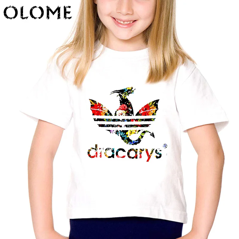 Dracarys Baby Girls T Shirts Game of Thrones Daenerys T-Shirt Mother of Dragon Children Summer t shirt Khaleesi Costume camiseta
Dracarys Baby Girls T Shirts Game of Thrones Daenerys T-Shirt Mother of Dragon Children Summer t shirt Khaleesi Costume camiseta