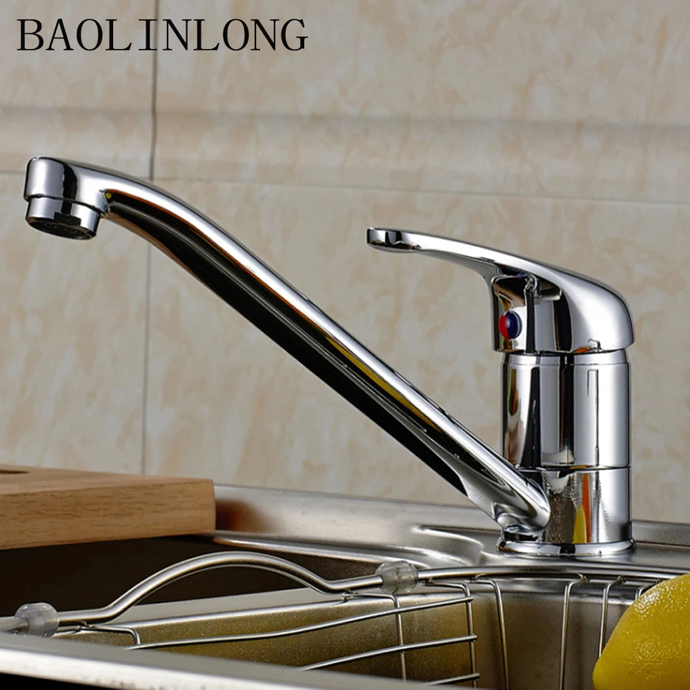 BAOLINLONG Brass Kitchen Faucet accessories Adjustable Cozinha Swivel Spout Kitchen Faucet Sink Water Crane Silver Tap
BAOLINLONG Brass Kitchen Faucet accessories Adjustable Cozinha Swivel Spout Kitchen Faucet Sink Water Crane Silver Tap