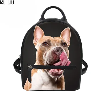 Customized Black Backpack 3d Pit Bulldog Cool Shoulder Rucksack Mini Pu Leather Feminine Dogs School Backpacks Sac a Dos Femme
Customized Black Backpack 3d Pit Bulldog Cool Shoulder Rucksack Mini Pu Leather Feminine Dogs School Backpacks Sac a Dos Femme