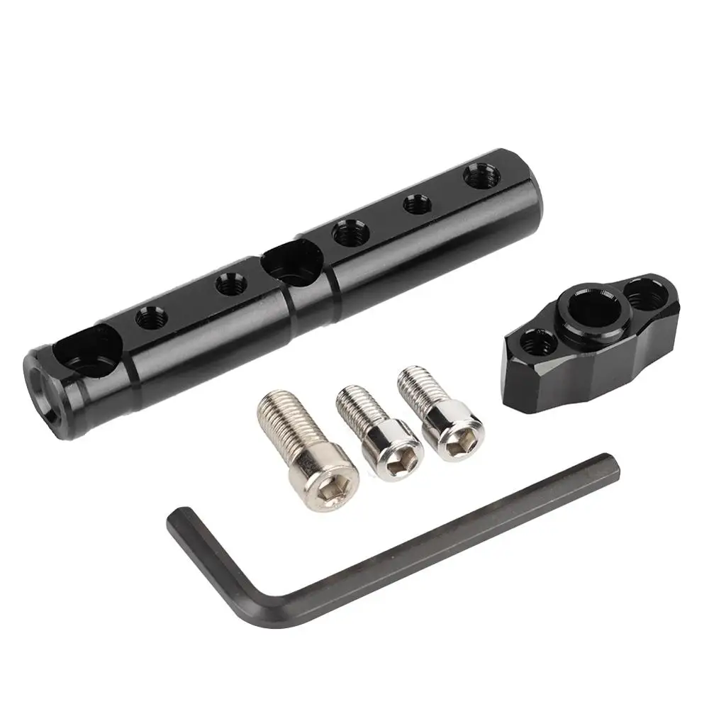 CNC Motorcycle Handlebar Rearview Mirror Extended Mount Bracket Bar Spotlight Cell Phone Holder 8mm/10mm
CNC Motorcycle Handlebar Rearview Mirror Extended Mount Bracket Bar Spotlight Cell Phone Holder 8mm/10mm