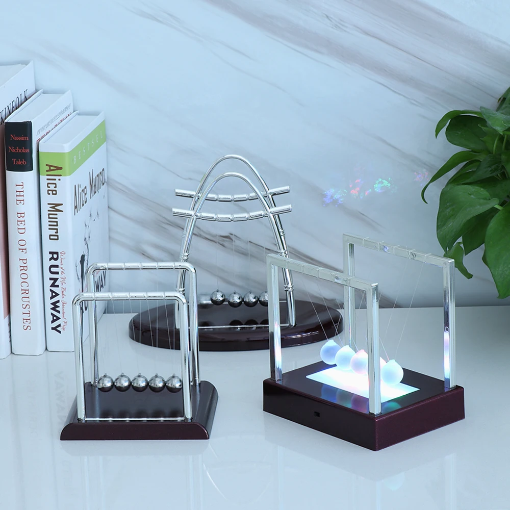 Newtons Cradle Steel Balance Ball Physics Science Pendulum Early Fun Development Educational Desk Toy Gift Office Home Decor
Newtons Cradle Steel Balance Ball Physics Science Pendulum Early Fun Development Educational Desk Toy Gift Office Home Decor