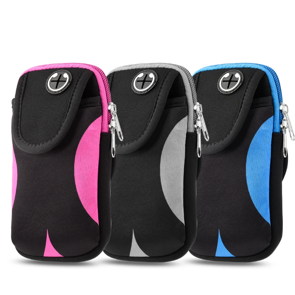 Bag For Phone On Hand Sports Running Armband Bag Case Cover Armbands Universal Mobile Phone Bags Holder Outdoor Sport Arm Pouch (3)