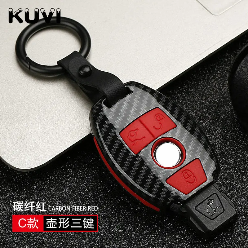 ABS Carbon fiber 2&3 Button Smart Car Key Case Cover For Mercedes Benz Accessories W203 W210 W211 W124 Keyrings Keychain
ABS Carbon fiber 2&3 Button Smart Car Key Case Cover For Mercedes Benz Accessories W203 W210 W211 W124 Keyrings Keychain