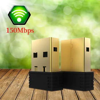 NOYOKERE Portable Mini 150Mbps Nano Wireless USB WiFi Adapter WiFi Antenna 802.11a,802.11a/b,802.11a/b/g,802.11a/g,802.11b Adapt
NOYOKERE Portable Mini 150Mbps Nano Wireless USB WiFi Adapter WiFi Antenna 802.11a,802.11a/b,802.11a/b/g,802.11a/g,802.11b Adapt