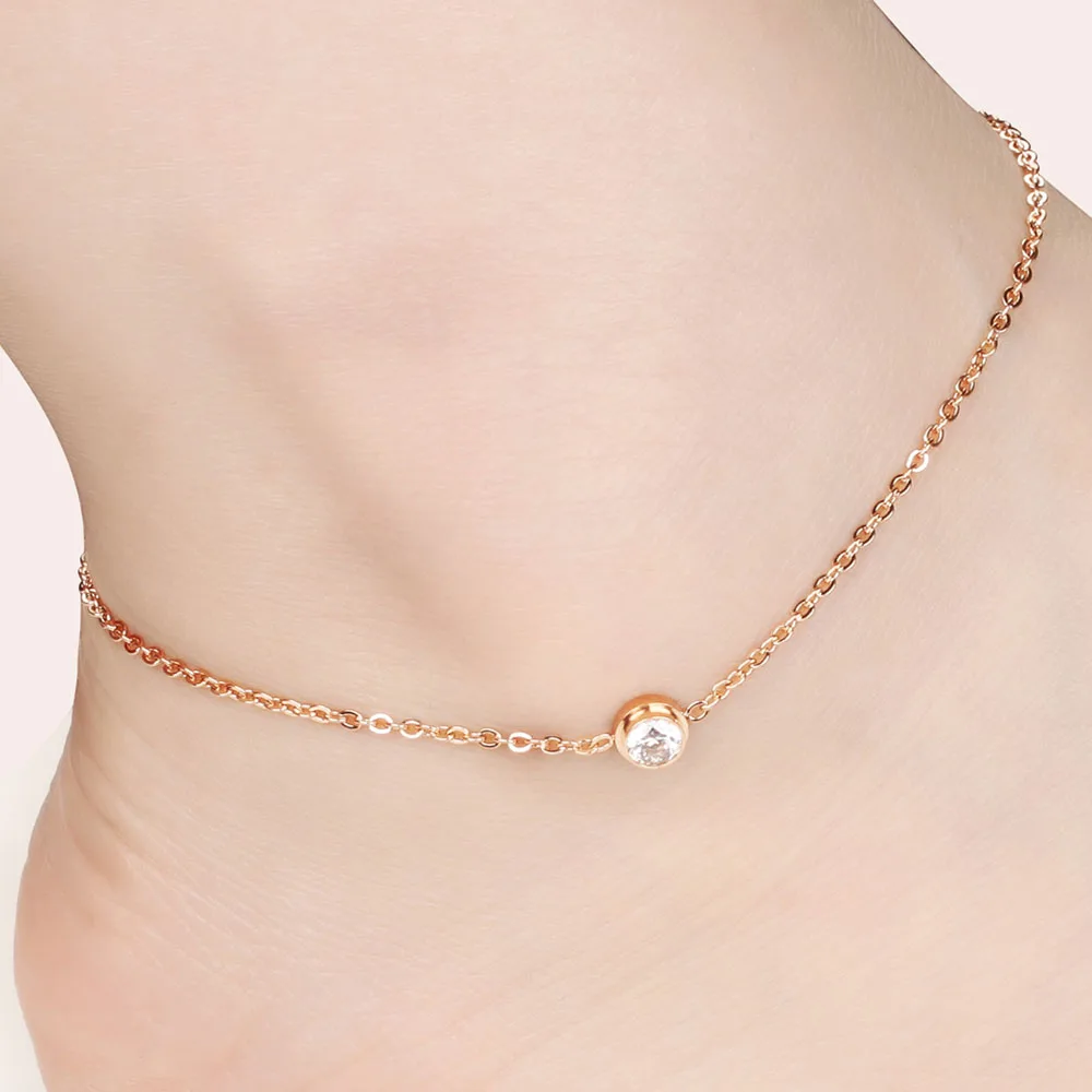 FATE LOVE Brand Summer Girl's Ladies Anklets for Women Beach Ankle Chain Bracelet in Rose Gold Color Fashion Jewelry
FATE LOVE Brand Summer Girl's Ladies Anklets for Women Beach Ankle Chain Bracelet in Rose Gold Color Fashion Jewelry