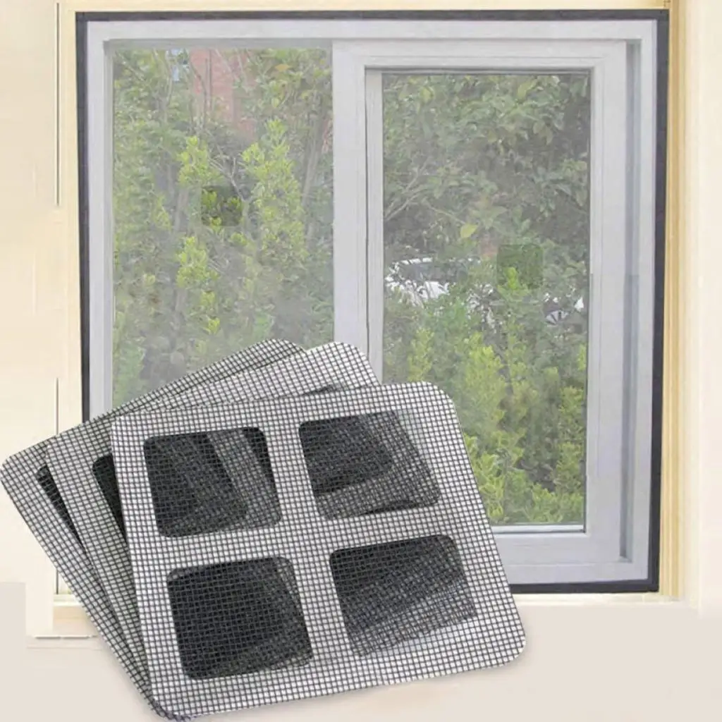10pcs Anti-Insect Fly Anti-mosquito Door Window Screen Repair Tape Patch
