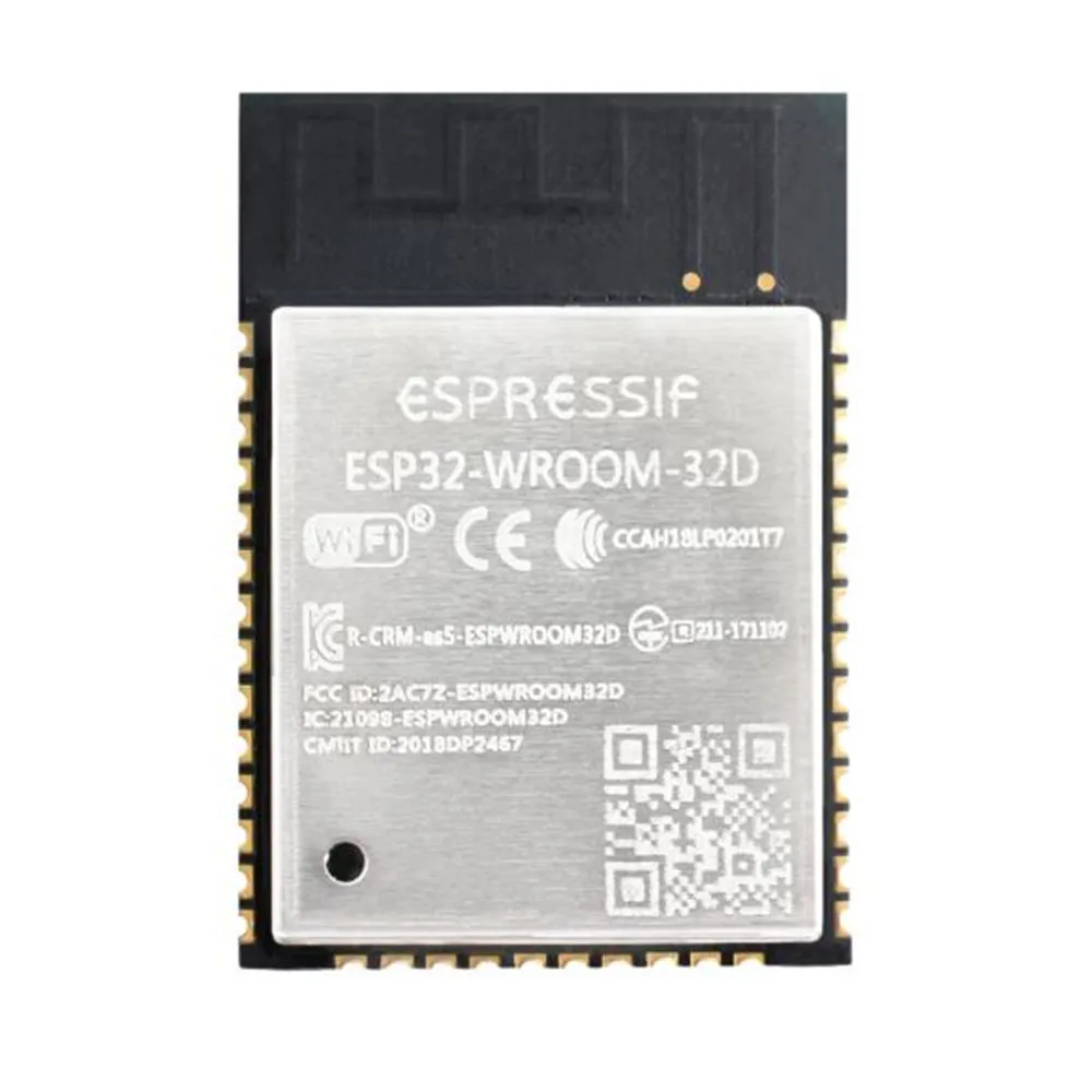 ESP32-WROOM-32D Flash 32Mbit 128Mbit ESP32-D0WD WiFi + Bluetooth module main chip ESP32S EPS-32 ESP-WROOM-32D
ESP32-WROOM-32D Flash 32Mbit 128Mbit ESP32-D0WD WiFi + Bluetooth module main chip ESP32S EPS-32 ESP-WROOM-32D