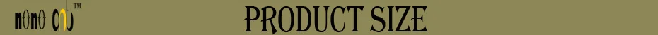 product size