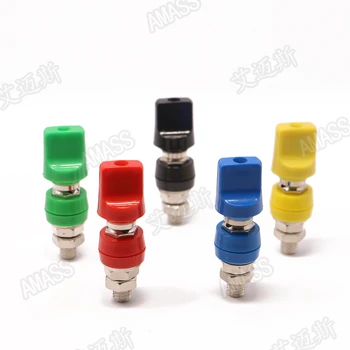 Amass M8 terminal, pure copper high current 60A, 4mm socket screw panel ABS molded case AYG00033
Amass M8 terminal, pure copper high current 60A, 4mm socket screw panel ABS molded case AYG00033