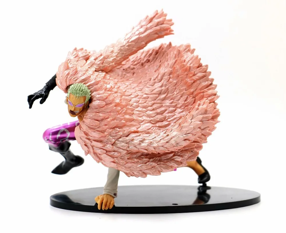 One Piece Joker Donquixote Doflamingo Sprinting PVC Action Figure OP 2 YEARS LATER Luffy Battle Ver. Collectible Model Toy 15cm
One Piece Joker Donquixote Doflamingo Sprinting PVC Action Figure OP 2 YEARS LATER Luffy Battle Ver. Collectible Model Toy 15cm
