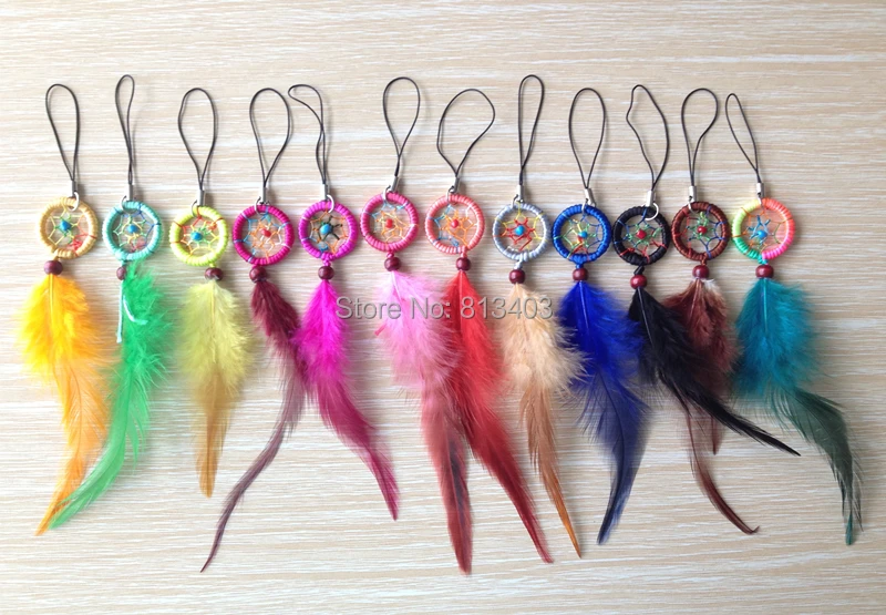 New Arrival Cheap Dream Catcher Whosale Mobile and Key Chain Dreamcatchers 12pcs in mixed colors
New Arrival Cheap Dream Catcher Whosale Mobile and Key Chain Dreamcatchers 12pcs in mixed colors