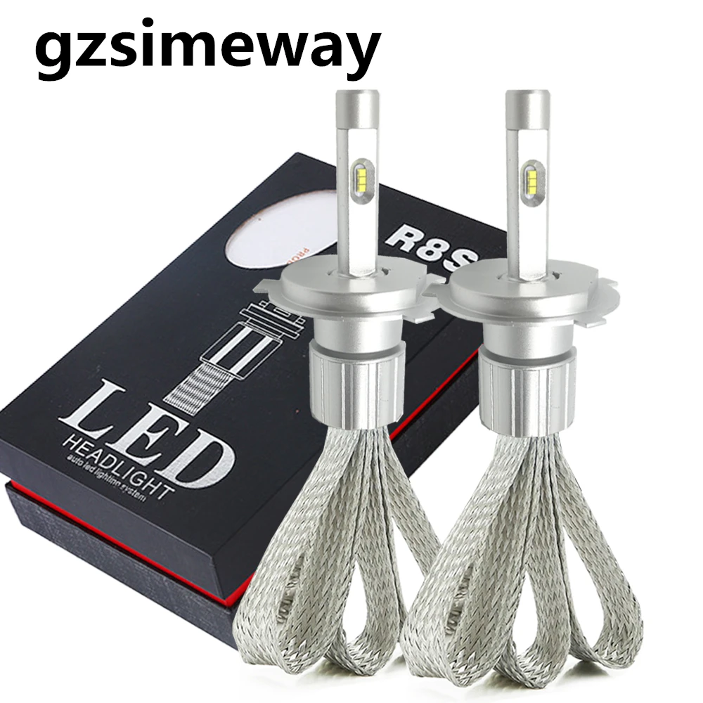2PCS Car led lamp H4 H7 H11 9005 HB3 9012 D2S Headlight with Luxeon ZES chip 96W 12000LM H3 H8 HB4 bulb auto fog light 12V 6000K
2PCS Car led lamp H4 H7 H11 9005 HB3 9012 D2S Headlight with Luxeon ZES chip 96W 12000LM H3 H8 HB4 bulb auto fog light 12V 6000K