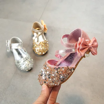 2019 spring summer princess shoes fashion girls single shoes children's Korean sequin girls baby shoes dance shoes size 21-36
2019 spring summer princess shoes fashion girls single shoes children's Korean sequin girls baby shoes dance shoes size 21-36