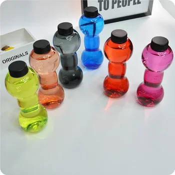 600ml Liters Dumbbell Creative Sport Bottle Portable Water Bottle men's Plastic Large Water Cup Fitness Cup Large Capacity 2018
600ml Liters Dumbbell Creative Sport Bottle Portable Water Bottle men's Plastic Large Water Cup Fitness Cup Large Capacity 2018
