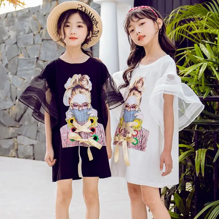QQ322 Kids Dress 2019 New Arrival Summer Hot Style Printed Trendy dresses Loose Children's Dresses Age 6-14Y Girls Dress Retail
QQ322 Kids Dress 2019 New Arrival Summer Hot Style Printed Trendy dresses Loose Children's Dresses Age 6-14Y Girls Dress Retail