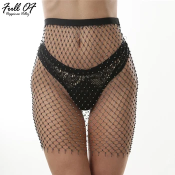Sexy Bling Diamonds Mesh Summer Mini skirt Women befree Queen Hollow plaid Sparkling luxury Nightclub perspective womens skirts
Sexy Bling Diamonds Mesh Summer Mini skirt Women befree Queen Hollow plaid Sparkling luxury Nightclub perspective womens skirts